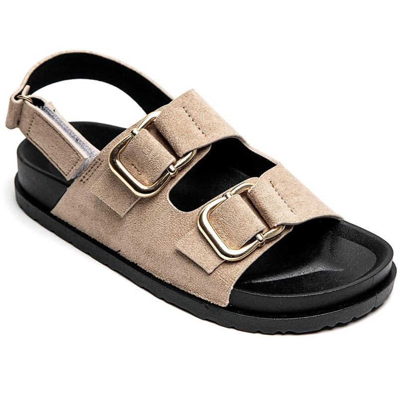 SHOES Caprine Dam sandaler 3776 Shoes Khaki