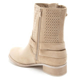 SHOES Celine Dam bikerboots 9635A Shoes Beige