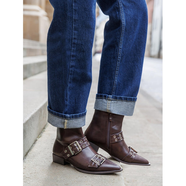 SHOES Charlie dam stövlar 6392 Shoes Brown