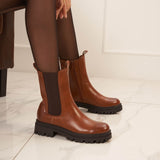 SHOES Christine dam stövlar 1689 Restudsalg Camel