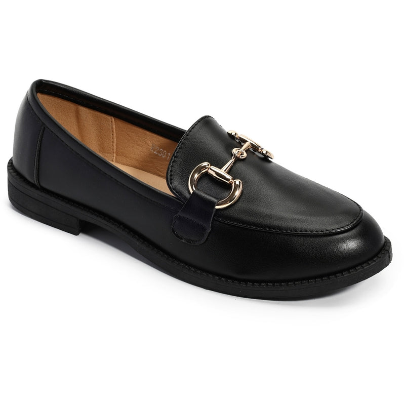 SHOES Clary dam loafers W2301 Shoes Black
