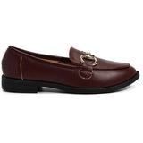 SHOES Clary dam loafers W2301 Shoes Bordeaux