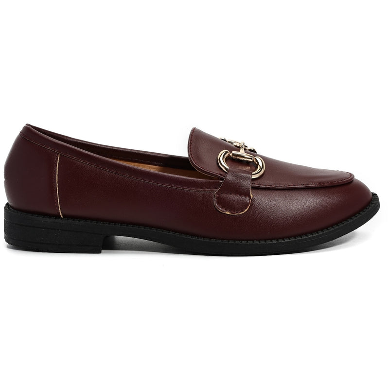 SHOES Clary dam loafers W2301 Shoes Bordeaux