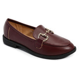 SHOES Clary dam loafers W2301 Shoes Bordeaux