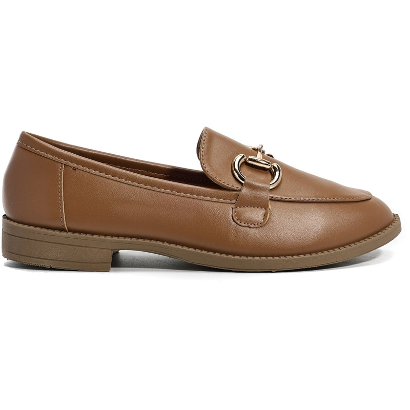 SHOES Clary dam loafers W2301 Shoes Camel