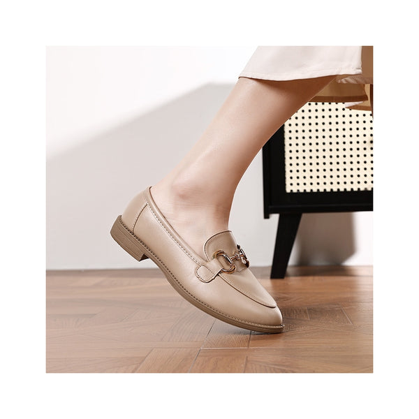 SHOES Clary dam loafers W2301 Shoes Kaki