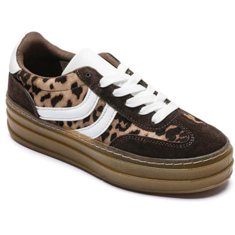 SHOES Claudette dame sneakers 6487 Shoes Leopard