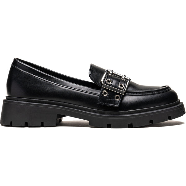 SHOES Cleo dam loafers 77-652 Shoes Black