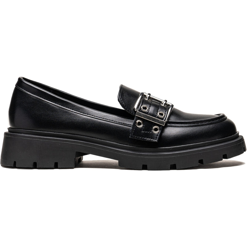 SHOES Cleo dam loafers 77-652 Shoes Black