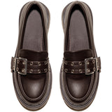 SHOES Cleo dam loafers 77-652 Shoes Brown