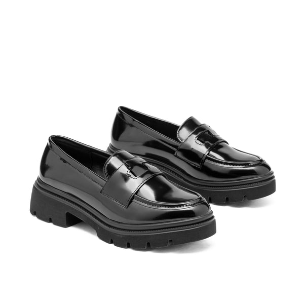 SHOES Dahlia dam loafers 9243 Shoes Black