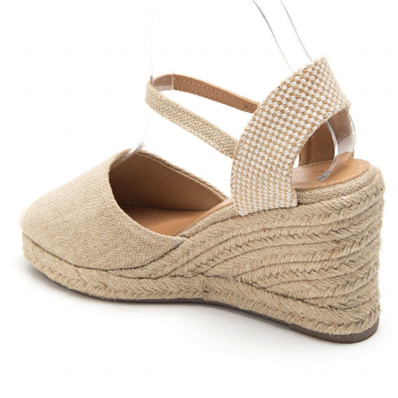 SHOES Dam plateau skor 5892 Shoes Beige