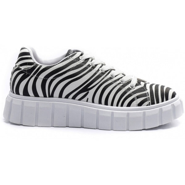 SHOES Dam Sneakers 6374 Restudsalg Zebra