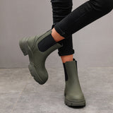 SHOES Dam stövlar 9046 Restudsalg Green