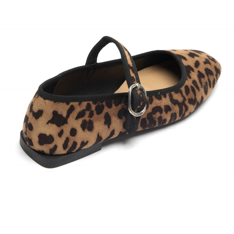 SHOES Dame ballerinasko 1800 Shoes Leopard