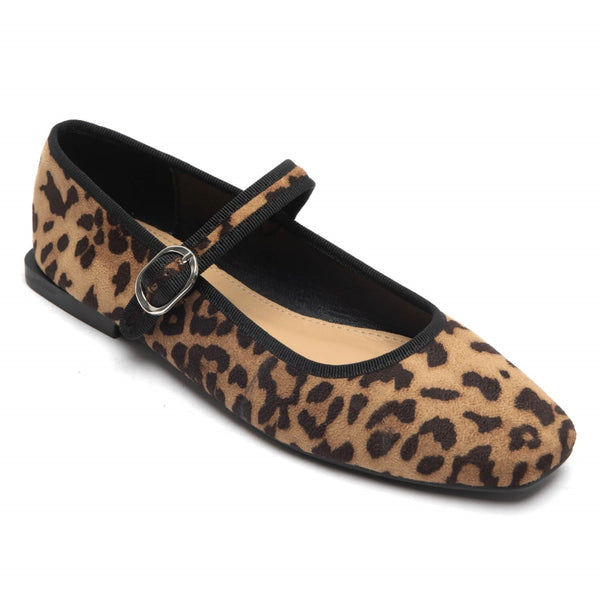 SHOES Dame ballerinasko 1800 Shoes Leopard