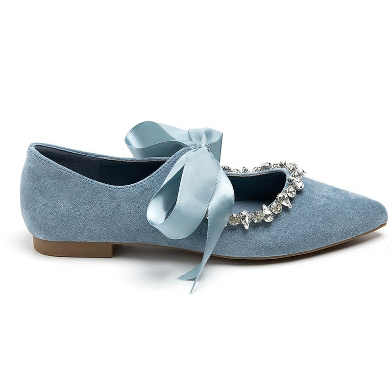 SHOES Lisa dam ballerina 8080 Shoes Blue