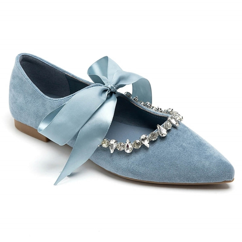 SHOES Lisa dam ballerina 8080 Shoes Blue