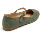 SHOES Sisse dam ballerina 8090 Restudsalg Green