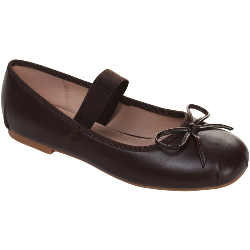 SHOES Marina dame ballerinasko 8149 Shoes Brown