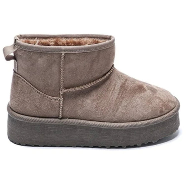 SHOES Lykke dam boots DF918 Shoes Taupe
