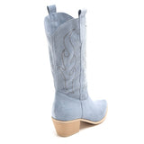 SHOES Louise dam cowboyboots 9633A Shoes Blue