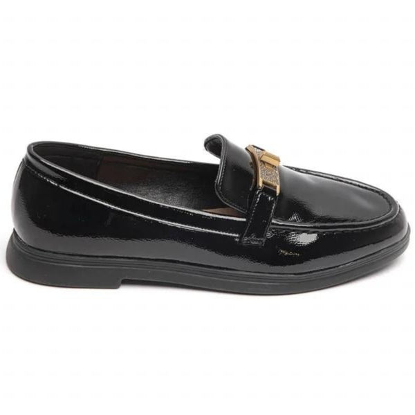 SHOES Dame loafers 6677-1 Shoes Black