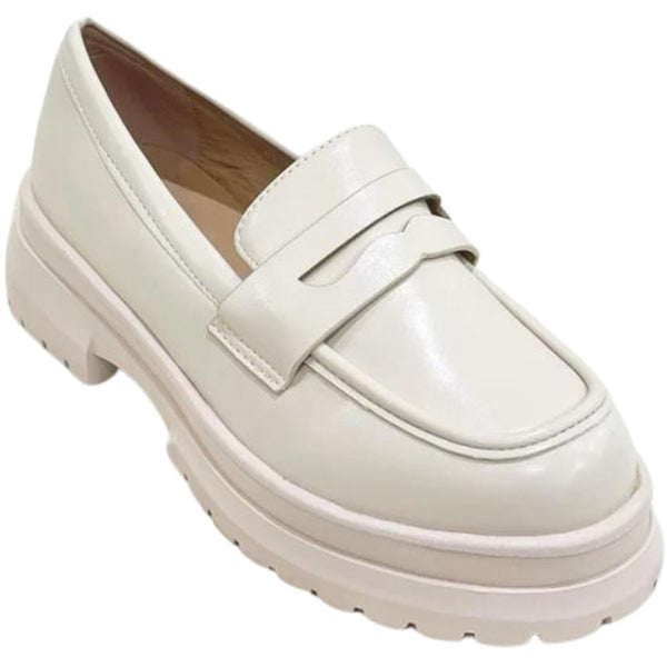 SHOES Åse dam loafers HX17 Shoes Beige