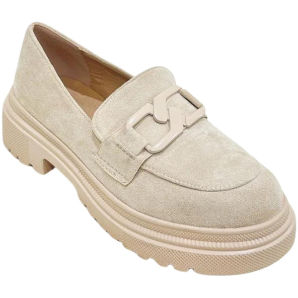 SHOES Mette dam loafers HX21 Shoes Beige