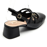 SHOES Mille Dam platå 3215-1 Shoes Black