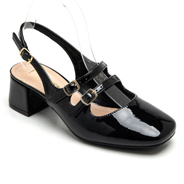 SHOES Mille Dam platå 3215-1 Shoes Black