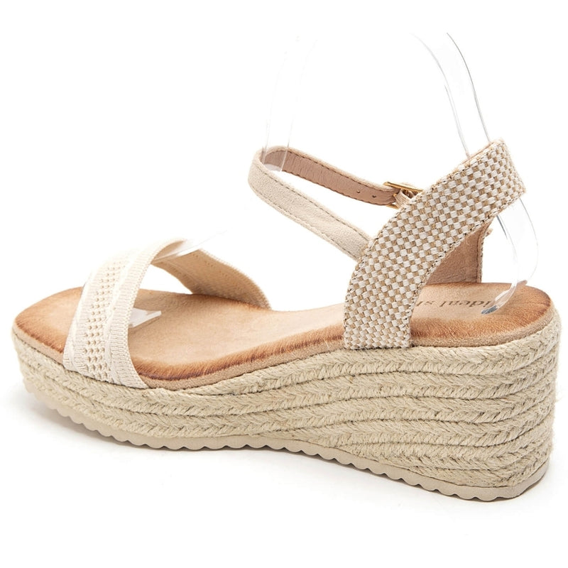 SHOES Camilla Dam platå 5983 Shoes Beige