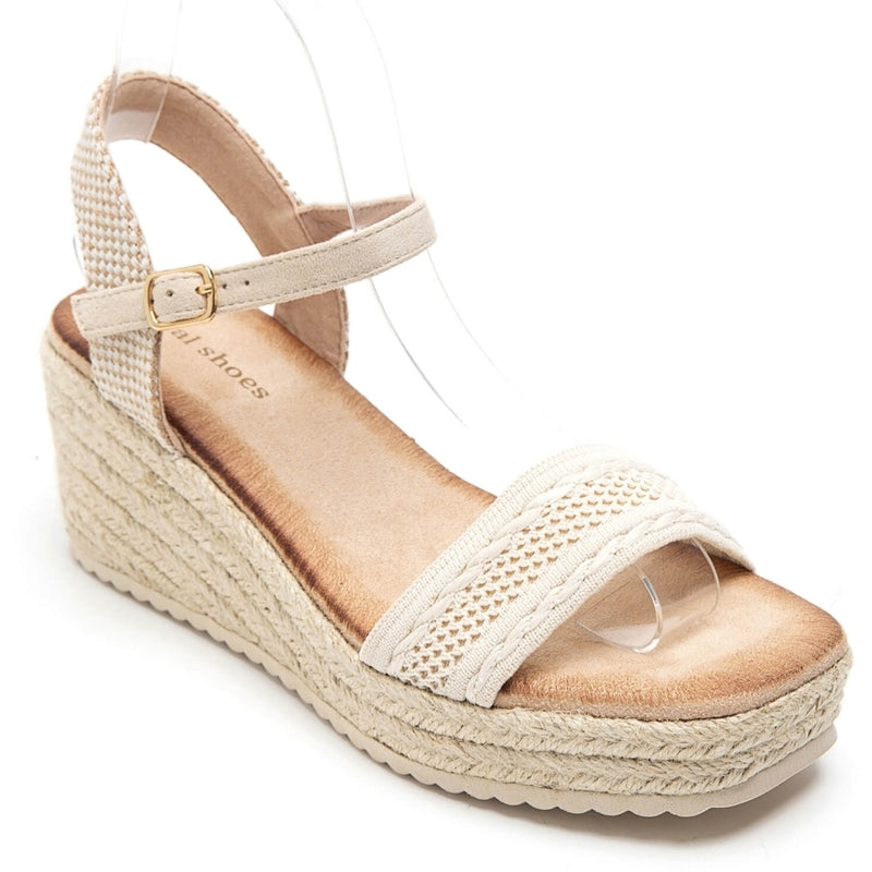 SHOES Camilla Dam platå 5983 Shoes Beige