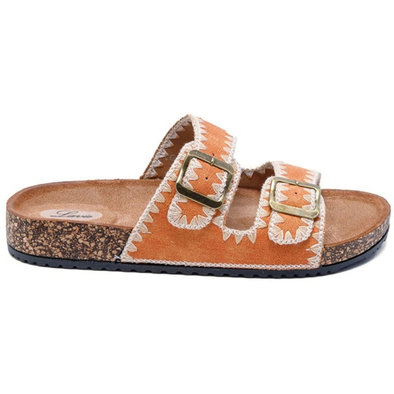 SHOES Dame sandal VG340 Shoes Arancio