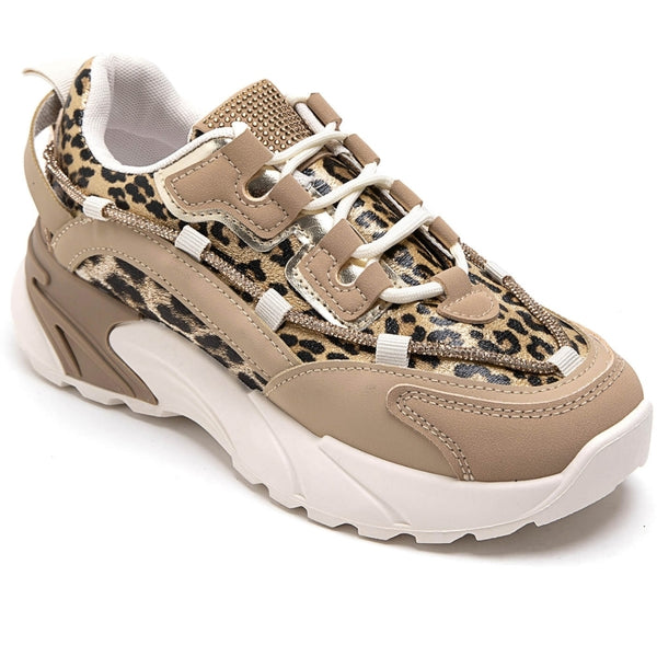 SHOES Charlotte Dam sneakers 7580 Shoes Leopard