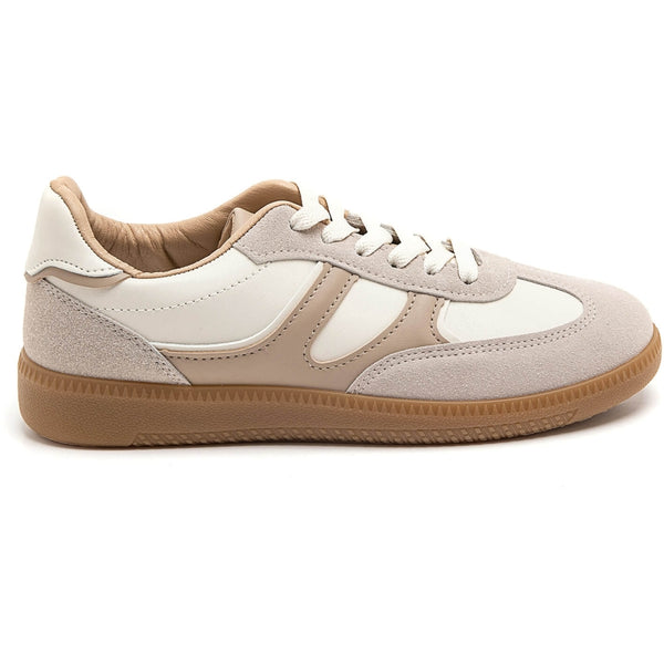 SHOES Laura dam sneakers 7589 Shoes Beige