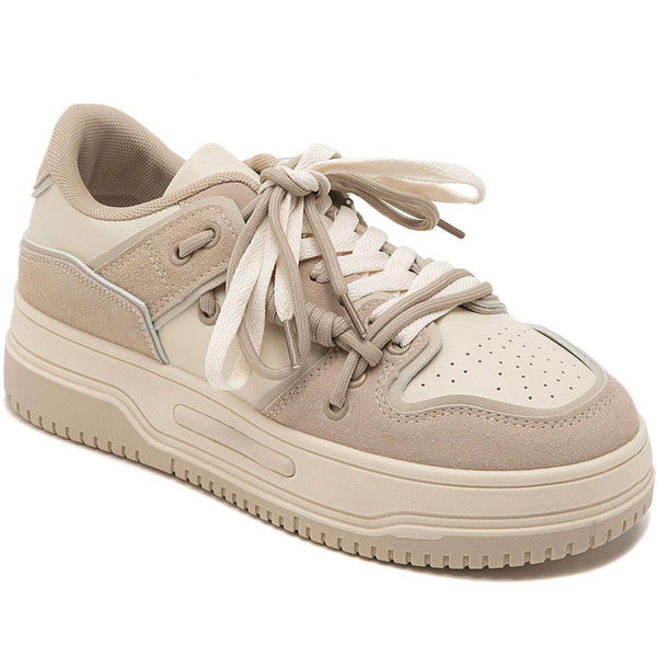 SHOES Sofia dam sneakers 9288 Shoes Beige