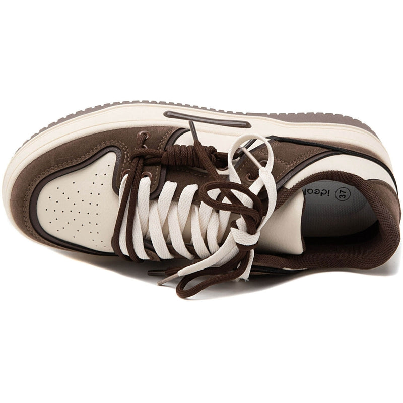 SHOES Sofia dam sneakers 9288 Shoes Brown