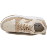 SHOES Carrie dam sneakers 9298 Shoes Beige