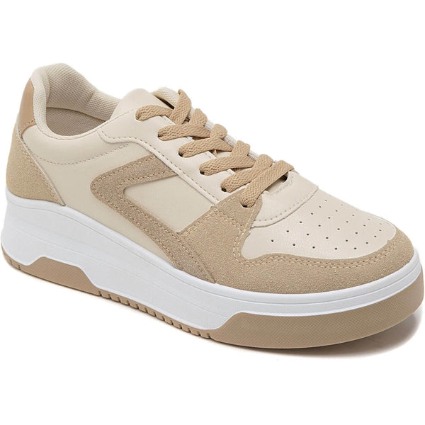 SHOES Carrie dam sneakers 9298 Shoes Beige