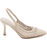 SHOES Dam klackskor 3682 Shoes Beige