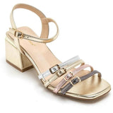 SHOES Silje dam klackskor 7217 Shoes Gold