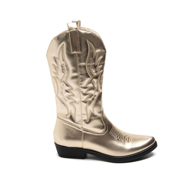 SHOES Alice Dam cowboyboots 9592A Shoes Gold