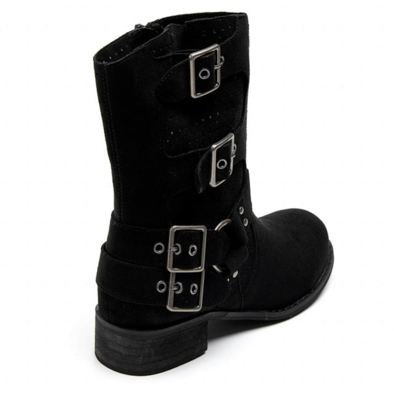 SHOES Celine Dam bikerboots 9635A Shoes Black