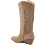 SHOES Dina dam stövlar 6398A Shoes Kaki