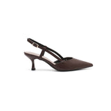 SHOES Dorthe dam klackskor H8-1092E Shoes Brown