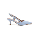 SHOES Dorthe dam klackskor H8-1092E Shoes Light blue