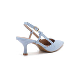 SHOES Dorthe dam klackskor H8-1092E Shoes Light blue