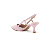 SHOES Dorthe dam klackskor H8-1092E Shoes Pink
