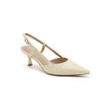 SHOES Dorthe dam klackskor H8-1092E Shoes Yellow
